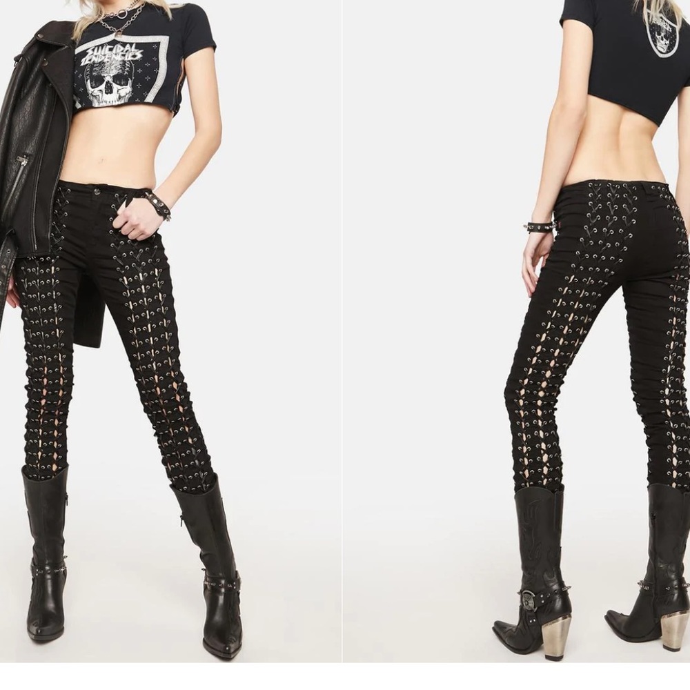 TRIPP NYC Medieval Lace-Up Pants